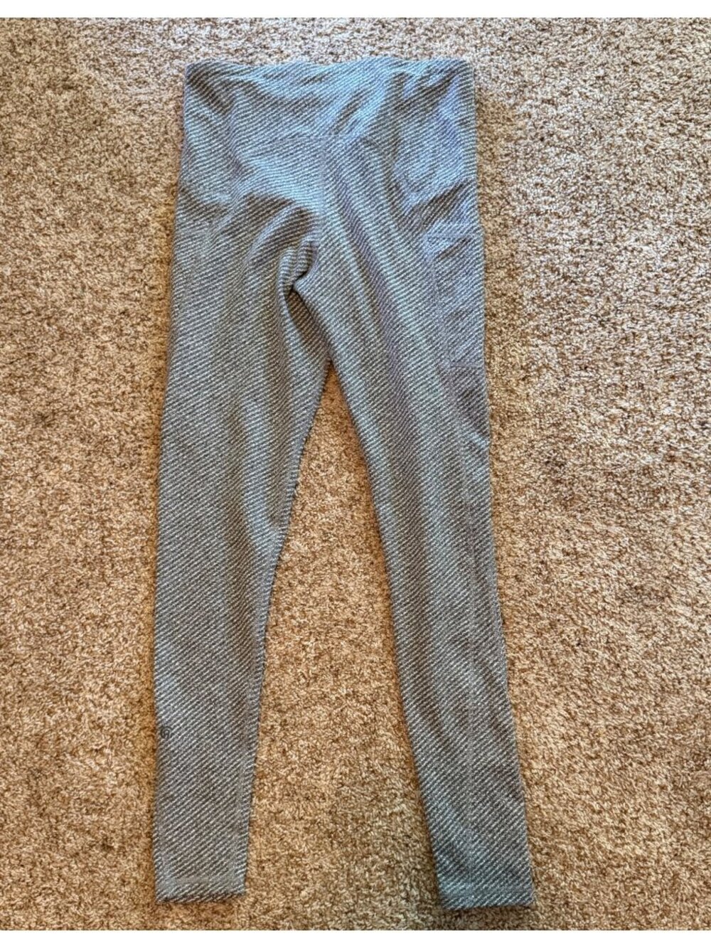 C9 Champion Gray Textured High-Waisted Leggings Size Small